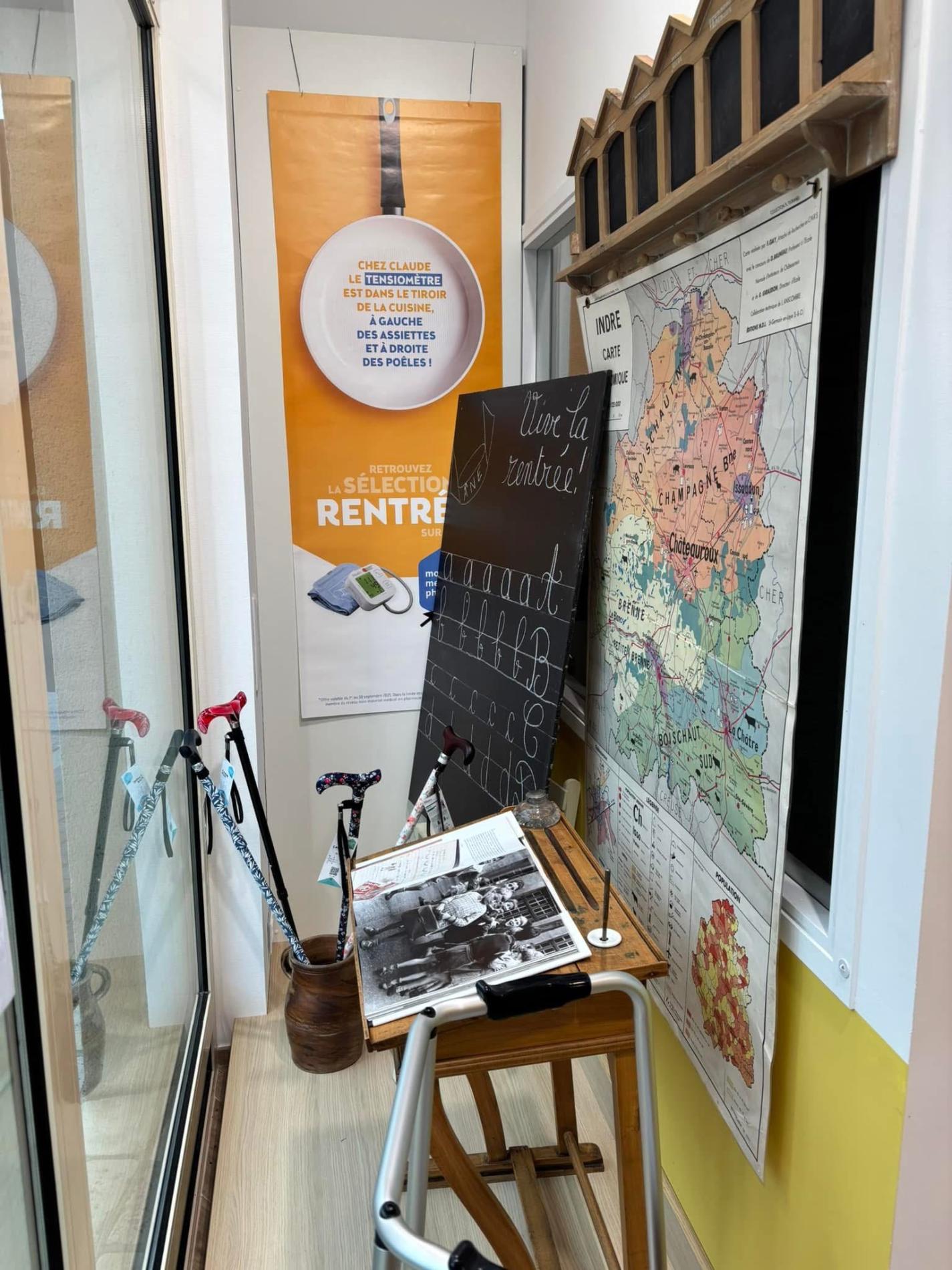 Vitrine rentrée