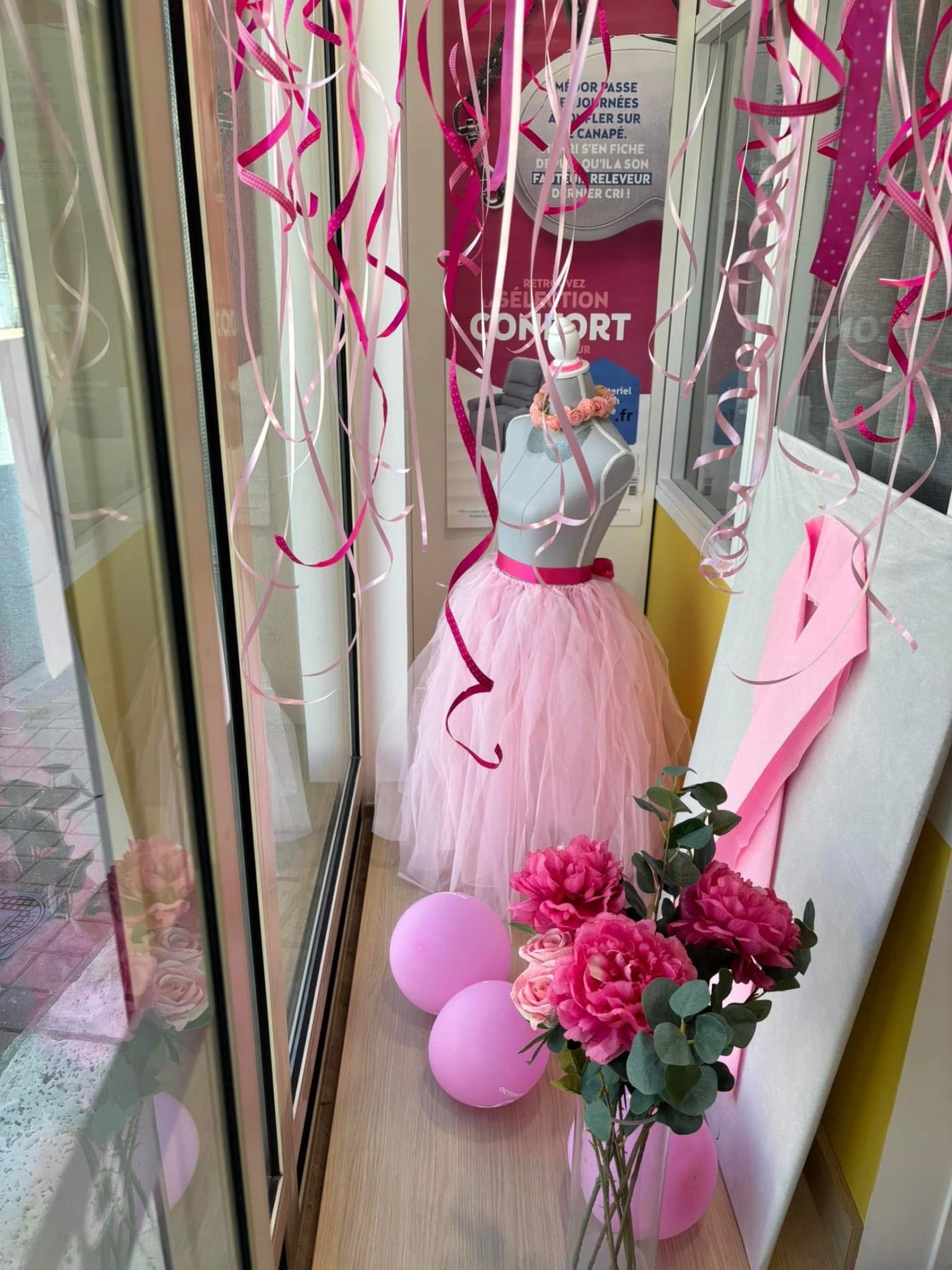 Vitrine Octobre Rose
