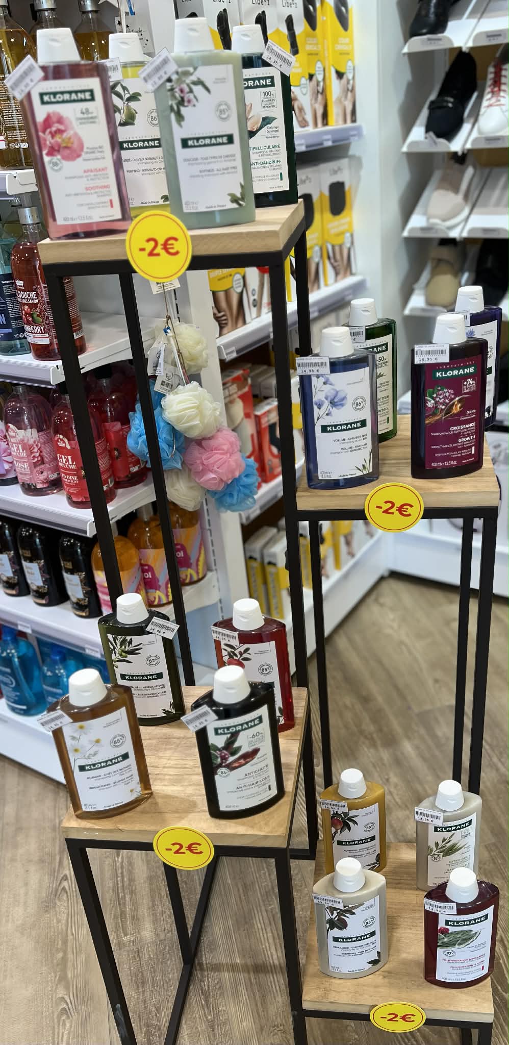 Promotion sur les shampoings Klorane