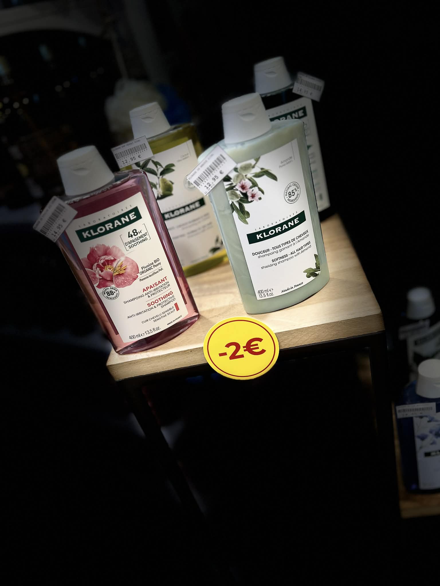 Promotion sur les shampoings Klorane