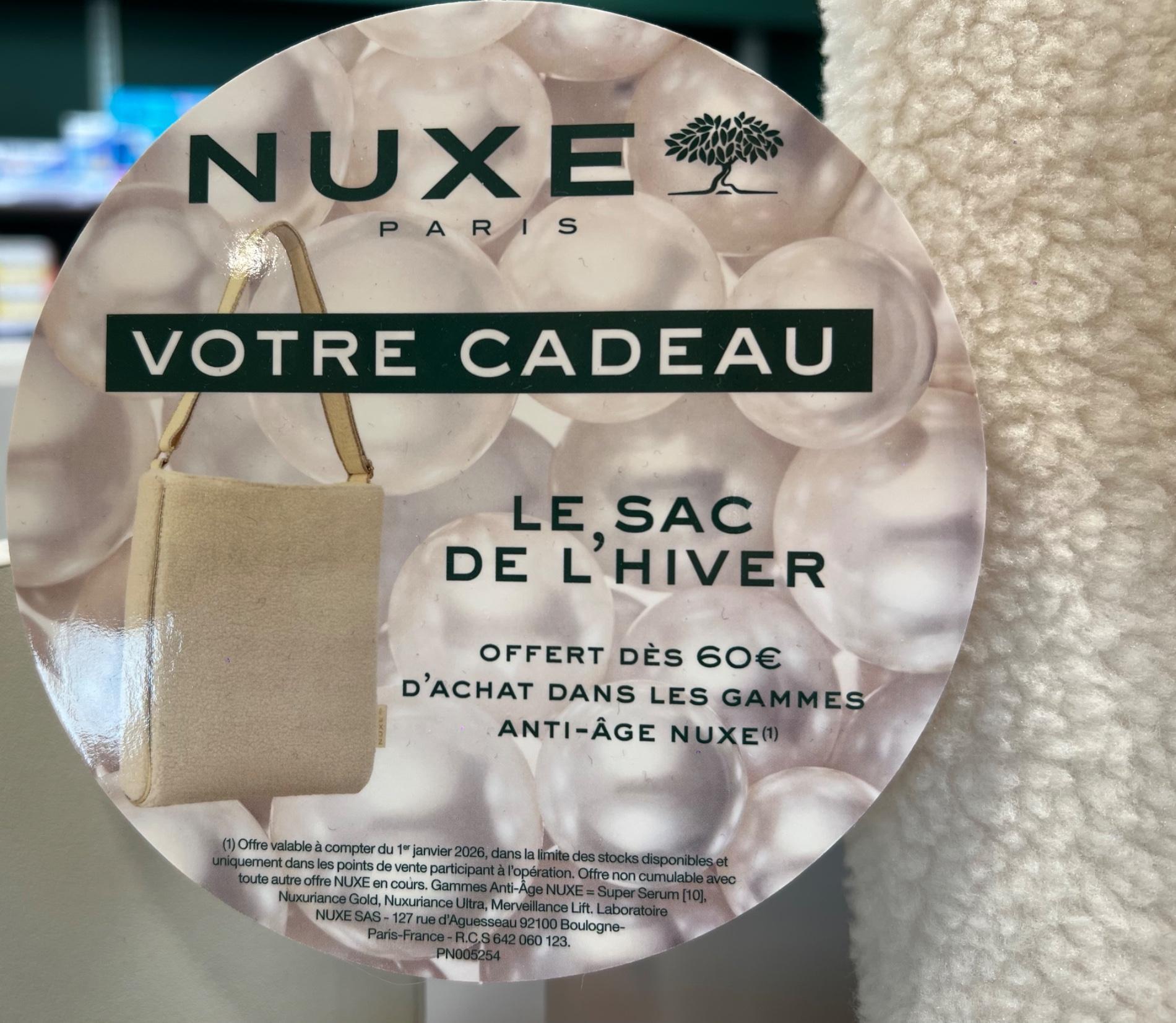 Nouveaut&eacute; NUXE