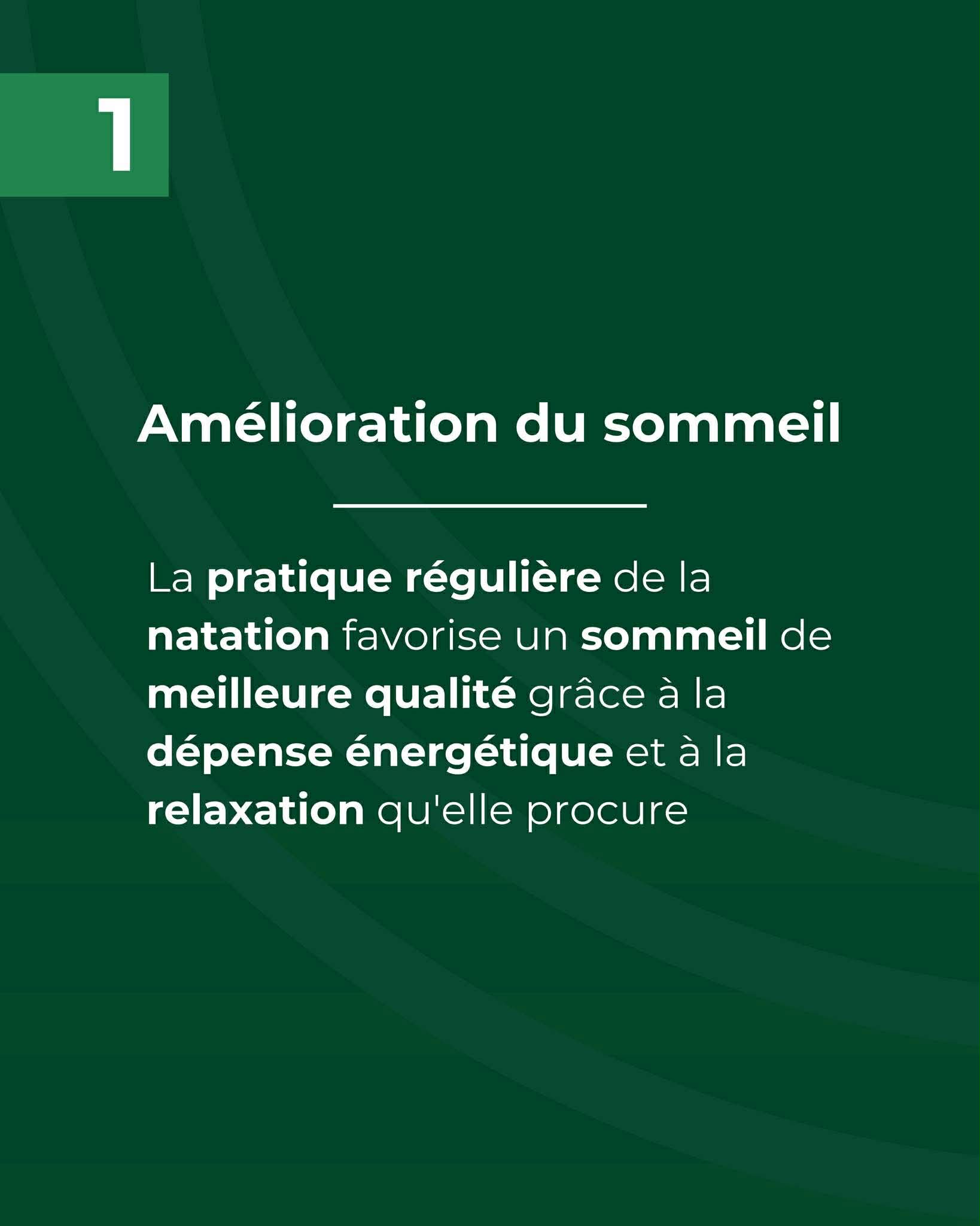 Le pouvoir de la natation 🏊