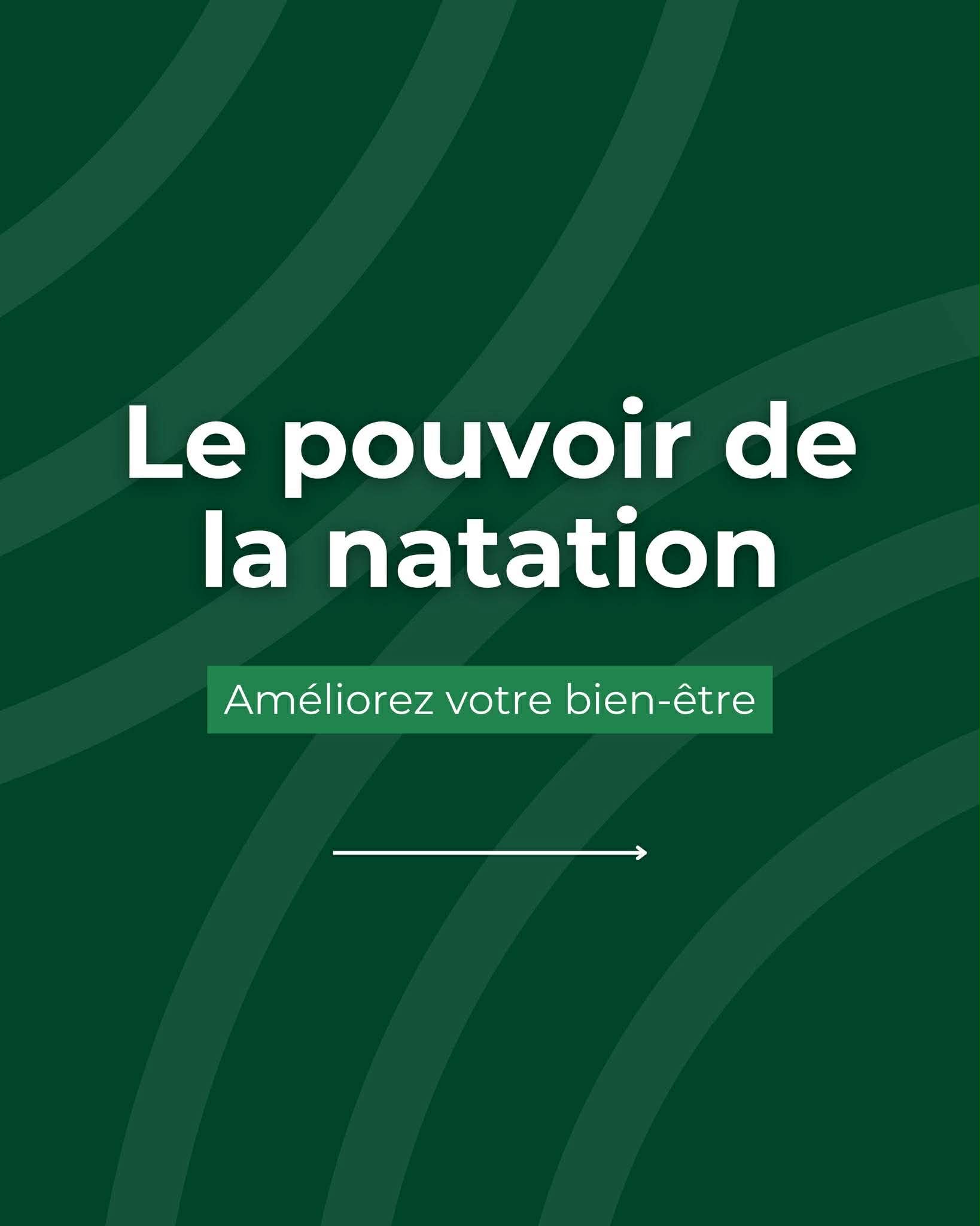 Le pouvoir de la natation 🏊