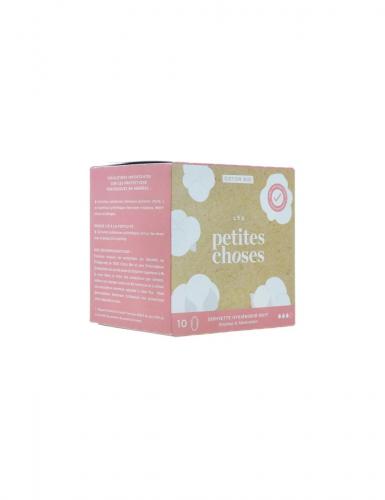 Serviettes hygiéniques nuit 3 gouttes boîte de 10