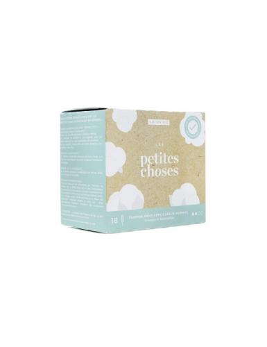 Tampons sans applicateur normal 2 gouttes boîte de 18