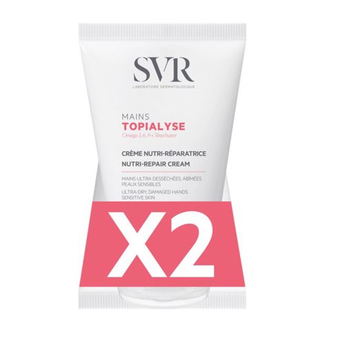 Crème mains Topialyse 50mL x2